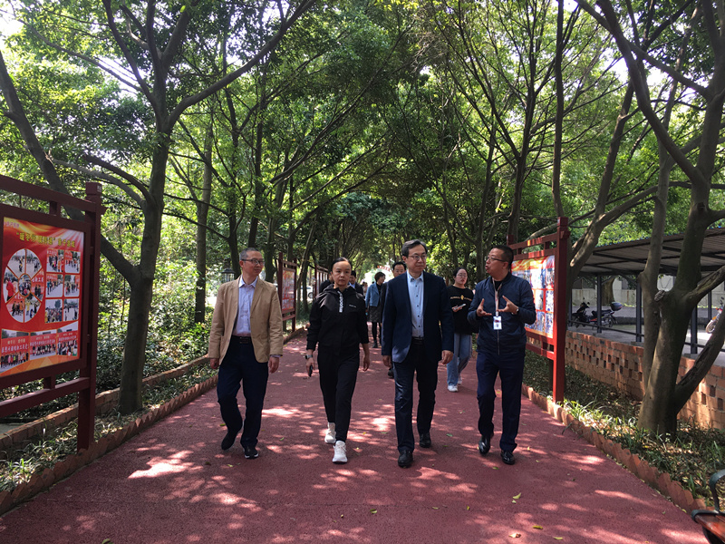 省总工会副主席到我公司工会调研职工步队稳固风险排查化解事情1_副本